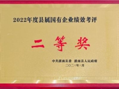 2022年度县属国有企业绩效考评